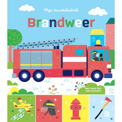 Afbeelding van Uitgeverij ballon stickerboek mijn docustickerboek brandweer