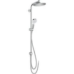Afbeelding van Hansgrohe Crometta s 240 showerpipe reno met ecosmart chroom