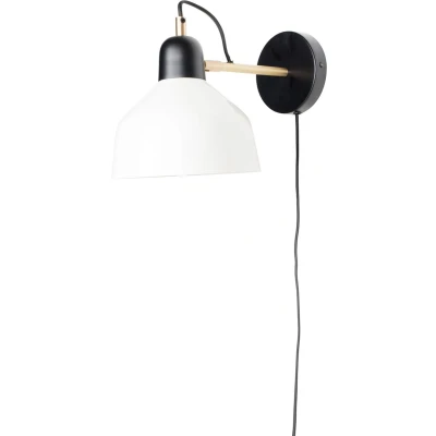 Afbeelding van Zuiver Skala wandlamp zwart/wit