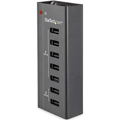 Afbeelding van Kabels: USB: USB Hubs: StarTech 7 Port Charging Station