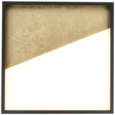 Afbeelding van ECO Light 9360 S GO VISTA LED plafondlamp 25 W Goud, Zwart