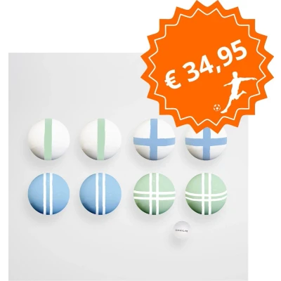 Afbeelding van Sunnylife Outdoor Games Jeu de Boules Set Sorbet Multi / Wood