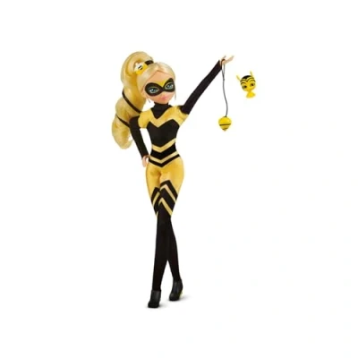 Afbeelding van Miraculous Wonderbaarlijke Bijenkoningin Ladybug &amp; Cat Noir Queen Bee 10.5 &quot;Fashion Doll Collectible Figurine