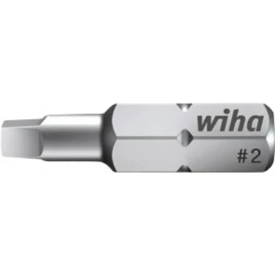 Afbeelding van Wiha Vierkant bit 2 Chroom vanadium staal Gehard C 6.3 1 stuk(s)