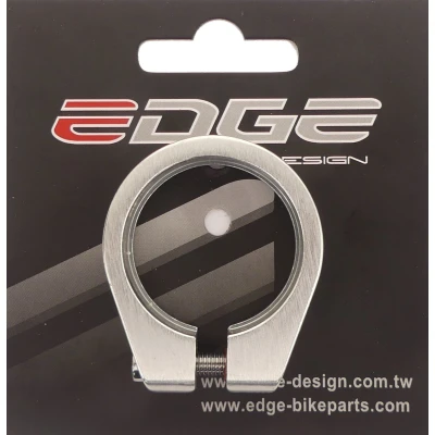 Afbeelding van Zadelpenklem ø34.9 mm Edge aluminium met inbusbout zilver