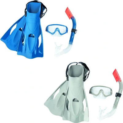 Afbeelding van Snorkelset meridian grijs
