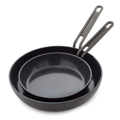 Afbeelding van Greenpan Tucci Black 2 delige Pannenset 20/26 Cm