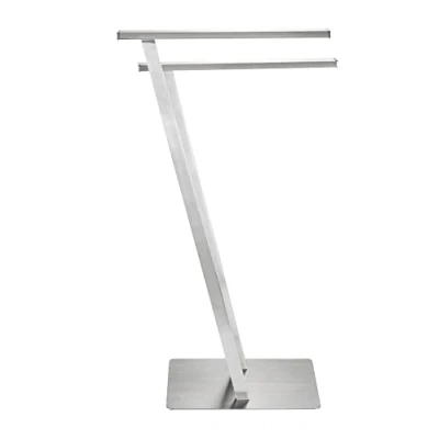 Afbeelding van WENKO Handdoekhouder Lirio RVS mat Handdoekrek Handdoekenrek