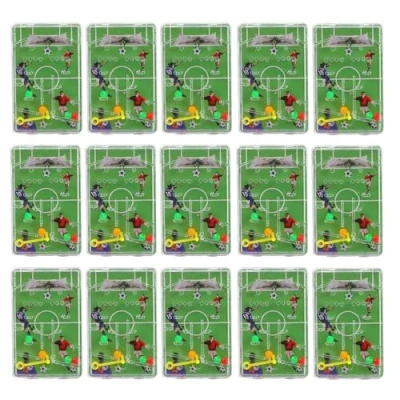 Afbeelding van 15 Groene Voetbal Flipper, Draagbare Flipper Doolhof Spel, Flipper.