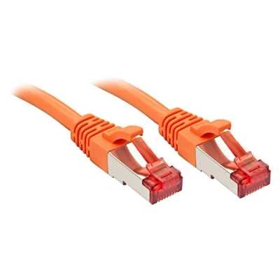 Afbeelding van LINDY 47808 RJ45 Netwerkkabel, patchkabel CAT 6 S/FTP 1.50 m Oranje Snagless 1 stuk(s)