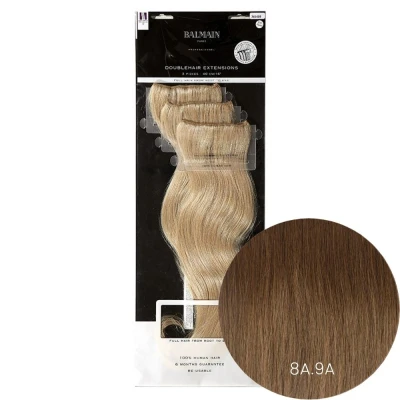 Afbeelding van Balmain DoubleHair Extensions Human Hair 3 st 40 cm 8A.9A