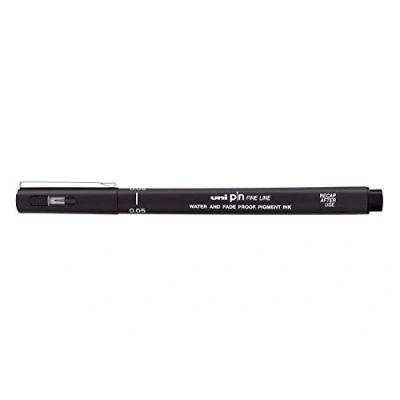 Afbeelding van Fineliner Uni ball Pin 0,05mm zwart