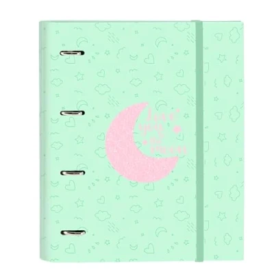 Afbeelding van Ringmap BlackFit8 Moon Groen 27 x 32 3.5 cm