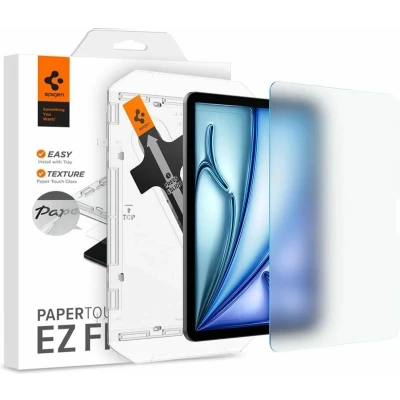 Afbeelding van Spigen Paper Touch Apple iPad Air 11 (2024) Screen Protector met Montageframe