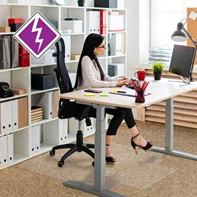 Afbeelding van Computex Ref. 319225LV Antistatische vloerbeschermingsmat met lipje 1200 mm x 900