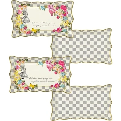 Afbeelding van Truly Alice Platter 4 stuks