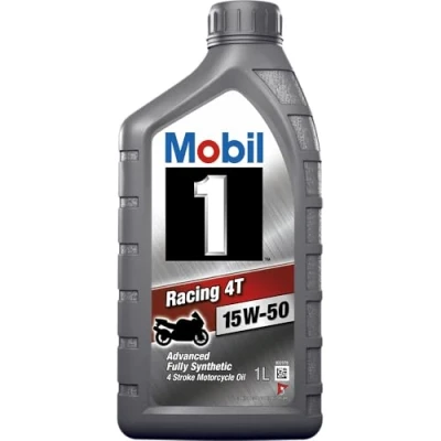 Afbeelding van Mobil Racing 4T 1 15W 50 1L Motorolie 152071 SUZUKI: SWIFT 4, 3, Alto VII, MITSUBISHI: Lancer 8 Limousine, COLT 6,