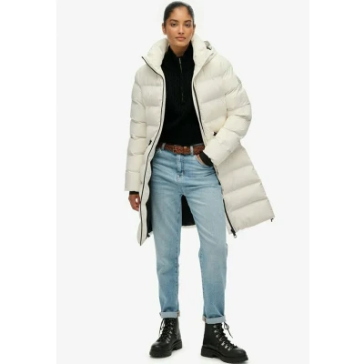 Afbeelding van Superdry City Mid Padded Jas Dames Maat 14