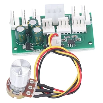 Afbeelding van Koelventilator Hub PWM PC chassis splitter 8 weg module snelheidsregeling ventilator drukregelaar gouverder adapter 4 pin 12 V