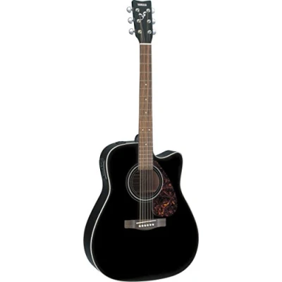 Afbeelding van Yamaha FX 370 C BL Cutaway, zwart Akoestische gitaar
