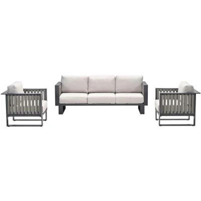 Afbeelding van Garden Impressions Osborne verstelbare fauteuil cloudy grey