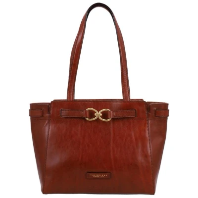 Afbeelding van The Bridge Shoppers Isotta cognac