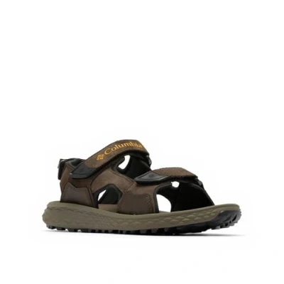 Afbeelding van Columbia Konos Hiker 3 Strap Outdoorsandalen, Heren, Maat: 43, Mud Leer/ synthetisch