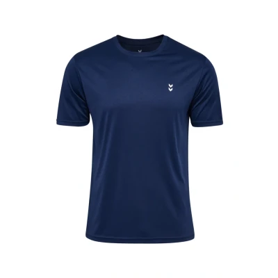 Afbeelding van Hummel Pulse Training Sport Tshirt, Heren, Maat: XXL, Dress blues