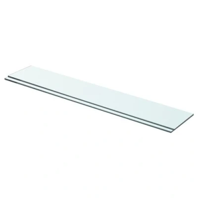 Afbeelding van Schappen 2 st 70x12 cm glas transparant