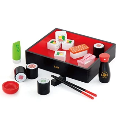 Afbeelding van Viga Toys Houten Speelgoed Sushi Set