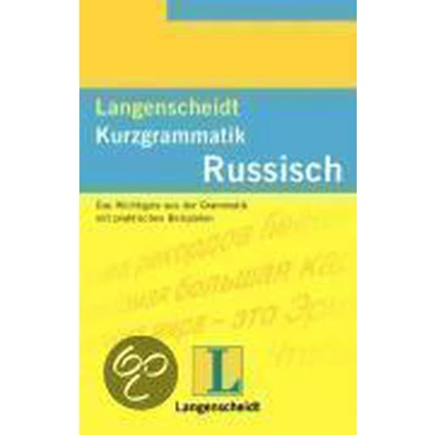 Afbeelding van Langenscheidts Kurzgrammatik Russisch