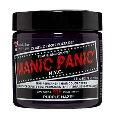 Afbeelding van Manic Panic Purple Haze Classic Crème Veganistisch Proefdierenvrij Semi permanente haarverf 118 ml