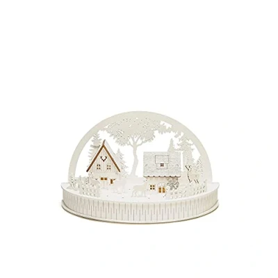 Afbeelding van Kerstboog Konstsmide Holzsilhouette 3280 210 LED vast ingebouwd N/A Warmwit