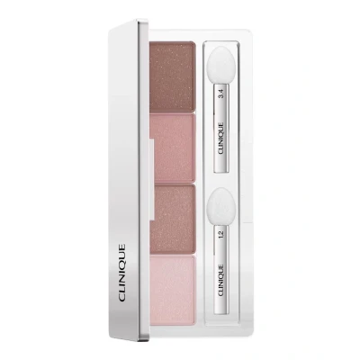 Afbeelding van Clinique ALL About Shadow QUAD Oogschaduwpalet, Dames, Maat: 3.3 g, Pink chocolate
