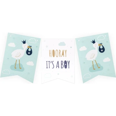 Afbeelding van Slinger Hooray it&#039;s a Boy! 6 meter