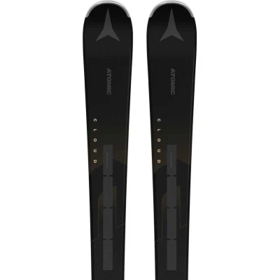 Afbeelding van Atomic Cloud C9 Revoshock Light 23 24 Ski&#039;s Dames Met M 10 GW Binding 150 Zwart