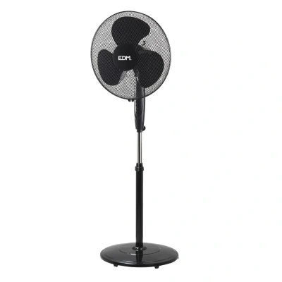 Afbeelding van Staande ventilator EDM Zwart 45 W