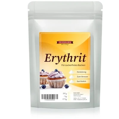 Afbeelding van Feinwälder® erythritol 2,5 kg, natuurlijke suikervervanging, calorievrije zoetstof, veganistisch, alternatief voor suikervertandingen