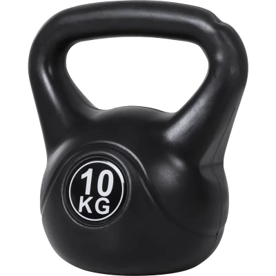 Afbeelding van HOMCOM Kettlebell Kunststoff, Sand 25L x 19B 28H cm Schwarz