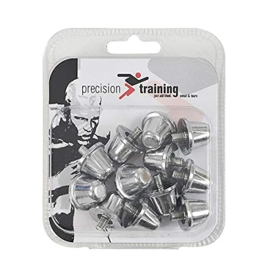 Afbeelding van Precision Schroefnoppen Rugby 21 Mm Aluminium Zilver 12 Stuks