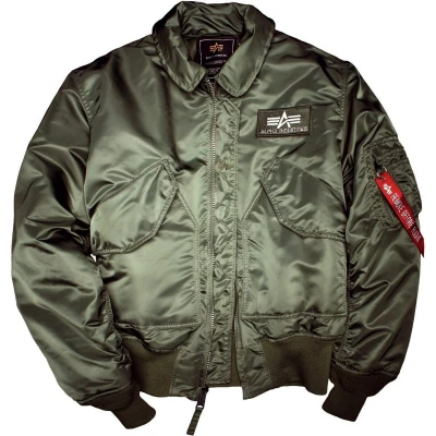 Image de Blouson Bomber Alpha Industries CWU 45 sage green S
