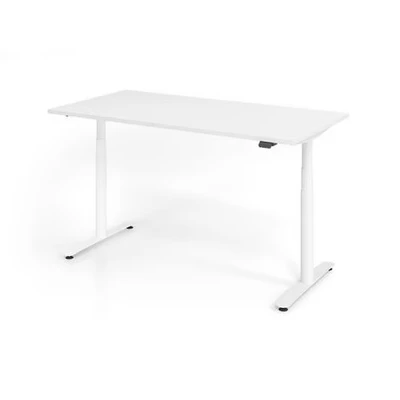 Afbeelding van XDLR 16 W 160x80 Bureau Elektrisch in hoogte verstelbaar Wit 160 x 80 Tafelhoogte I