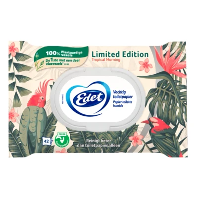 Afbeelding van Edet Paradise Dream Vochtig Toiletpapier 72ST