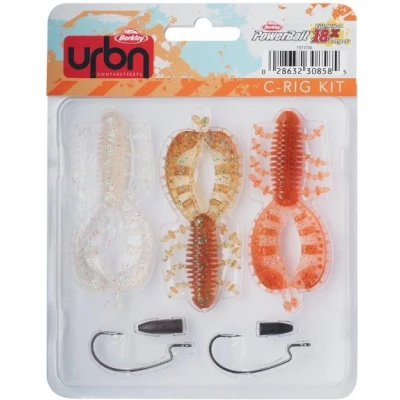Afbeelding van Berkley URBN Kit C Rig (7pcs) Shad