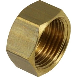 Afbeelding van Messing draadfitting dopsok