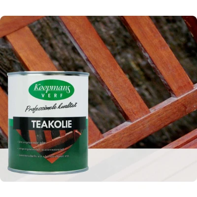Afbeelding van Koopmans Teakolie Buitengevel &amp; Tuin
