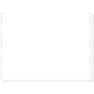 Afbeelding van Exacompta 63712E LIST.380X11&quot; 2 PLIS BCD A. C.1000