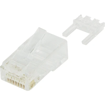 Afbeelding van ACT AC4115 Modulaire RJ45 Connector Cat6 10 stuks