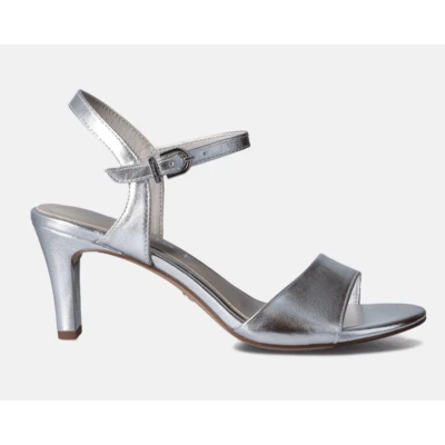 Afbeelding van Tamaris sandaal 1 28008 42 941 damesschoenen vegan M2800842 zilver
