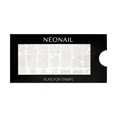 Afbeelding van Neonail Stamping Plate 10 stempelplaat, nagelstempelplaat, nail art nageldecoratie